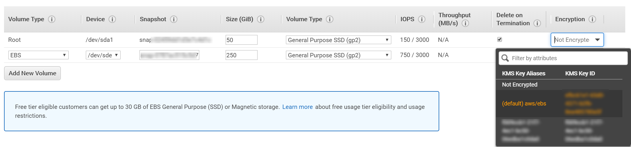 Enabling full disk encryption