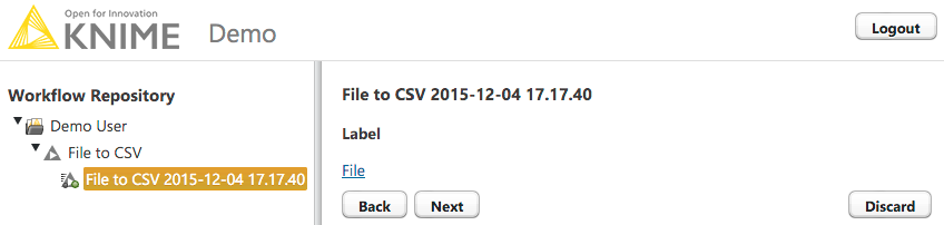 04 example flow webportal output