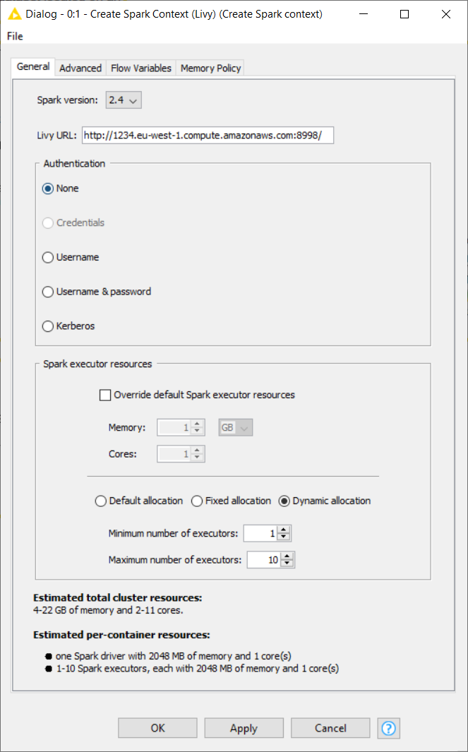 04 create spark context node