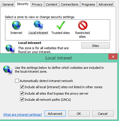 02 Internet Explorer Security Settings