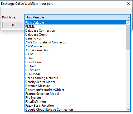 img workflow service input choose porttype