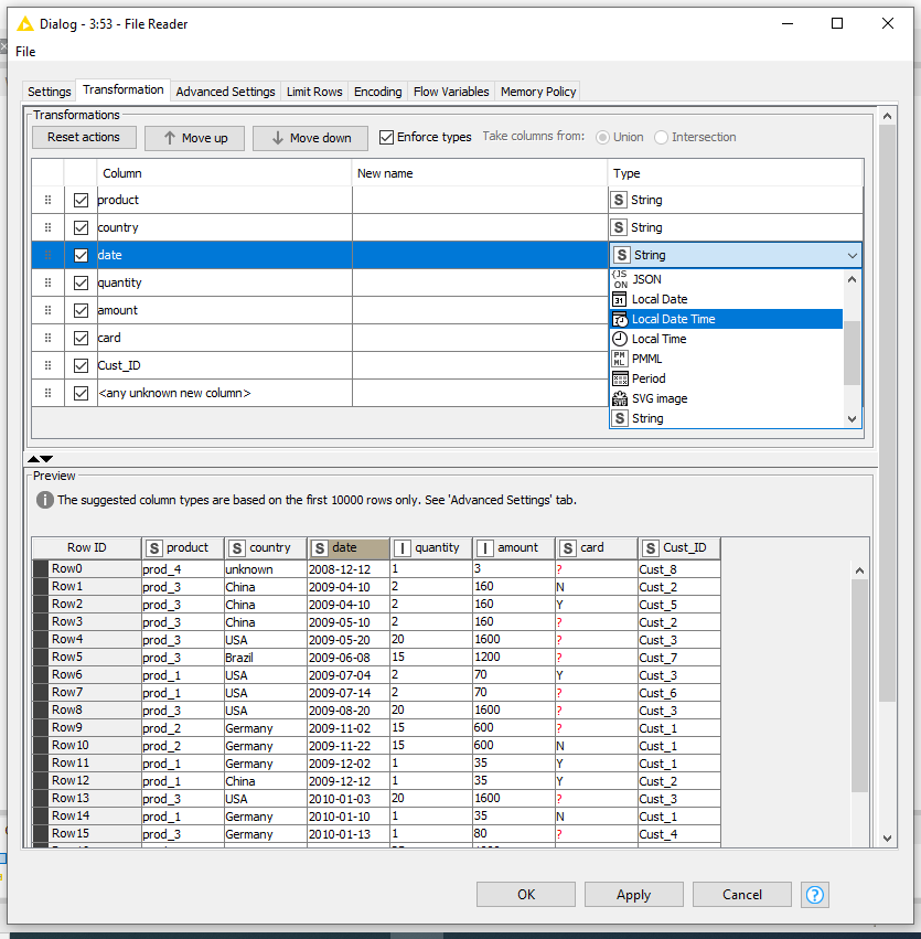 14 file reader dialog