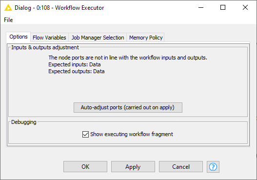 04 workflow executor config