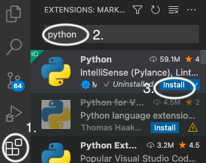 02 vscode python extension