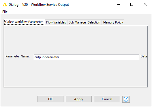 img workflow service output config