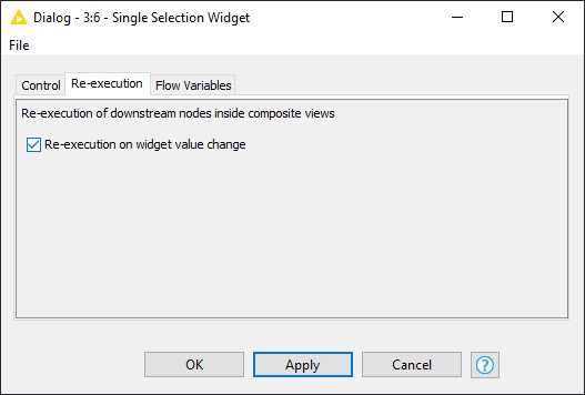 05 re execution config