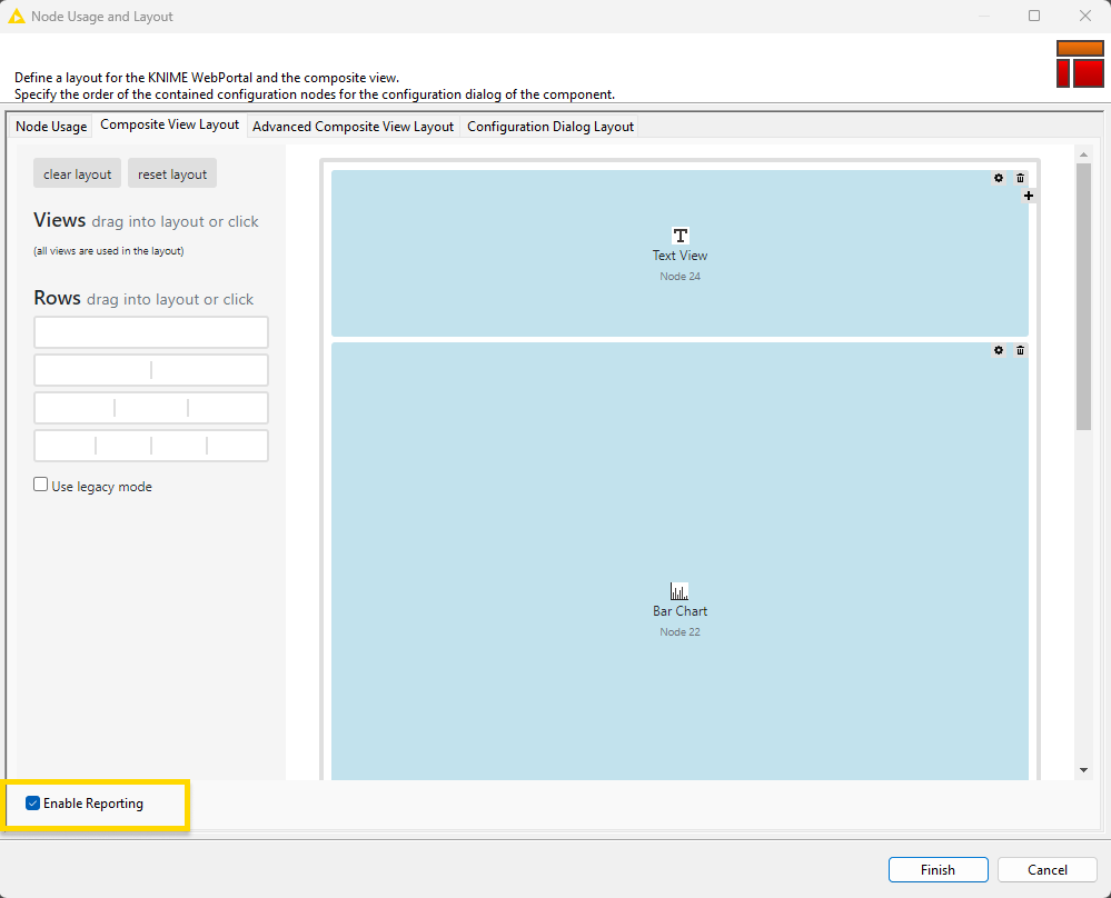 03 enable reporting