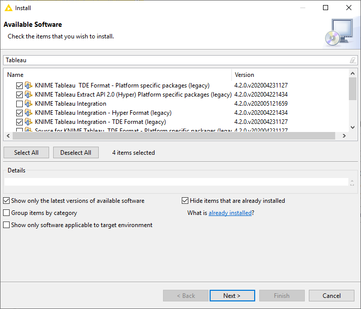 04 install legacy tableau extension