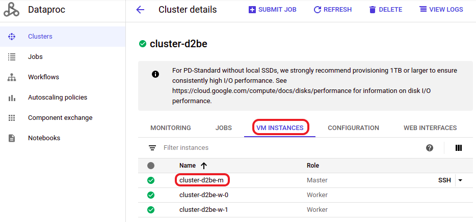 VM Instances