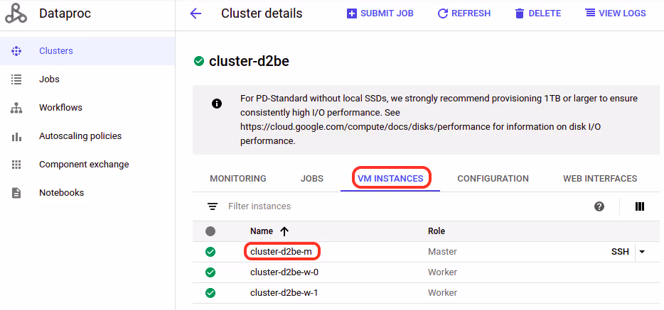 VM Instances