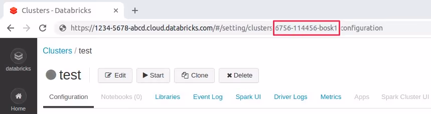 Cluster ID on AWS