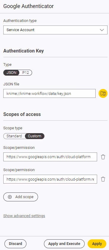 03 google auth api key