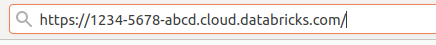 Databricks deployment URL on AWS