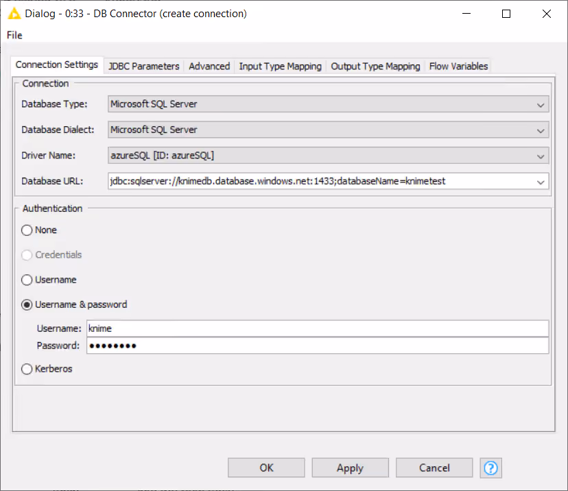 04 db conn dialog