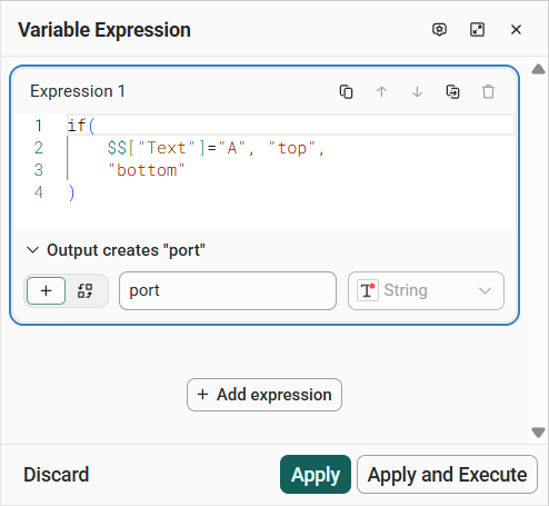04 define flow variable variable expression