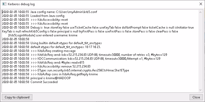 05 debug log
