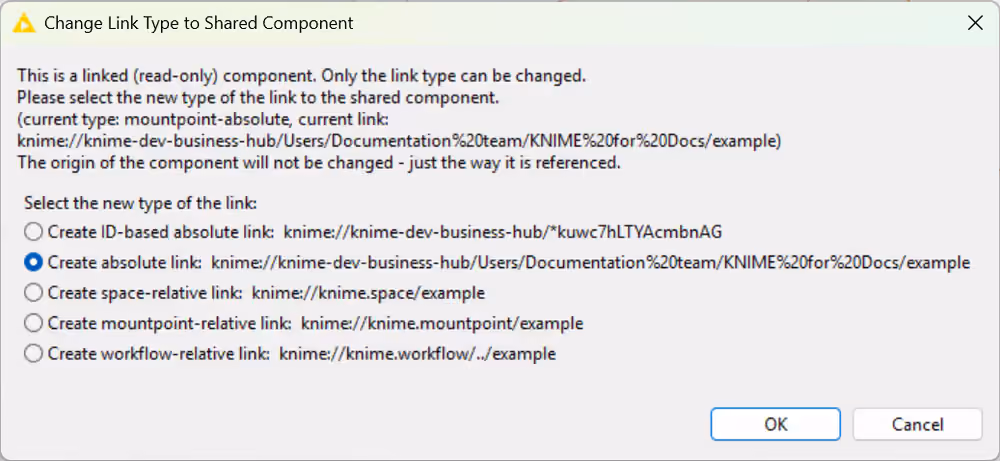 08 change link type