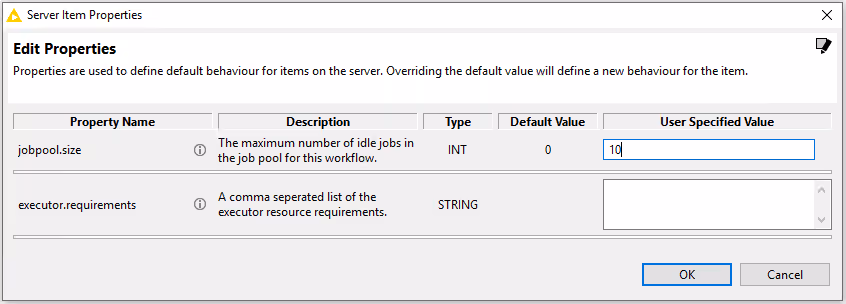 09f property dialog job pool