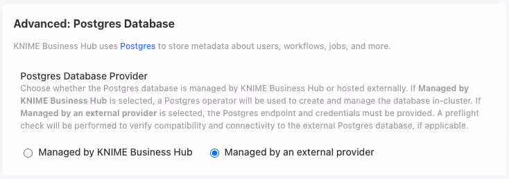 Advanced PostgreSQL Database Configuration