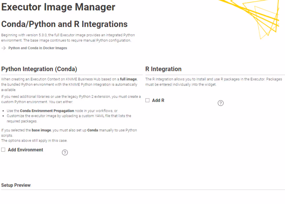executor image builder data app - build and add custom image - page3