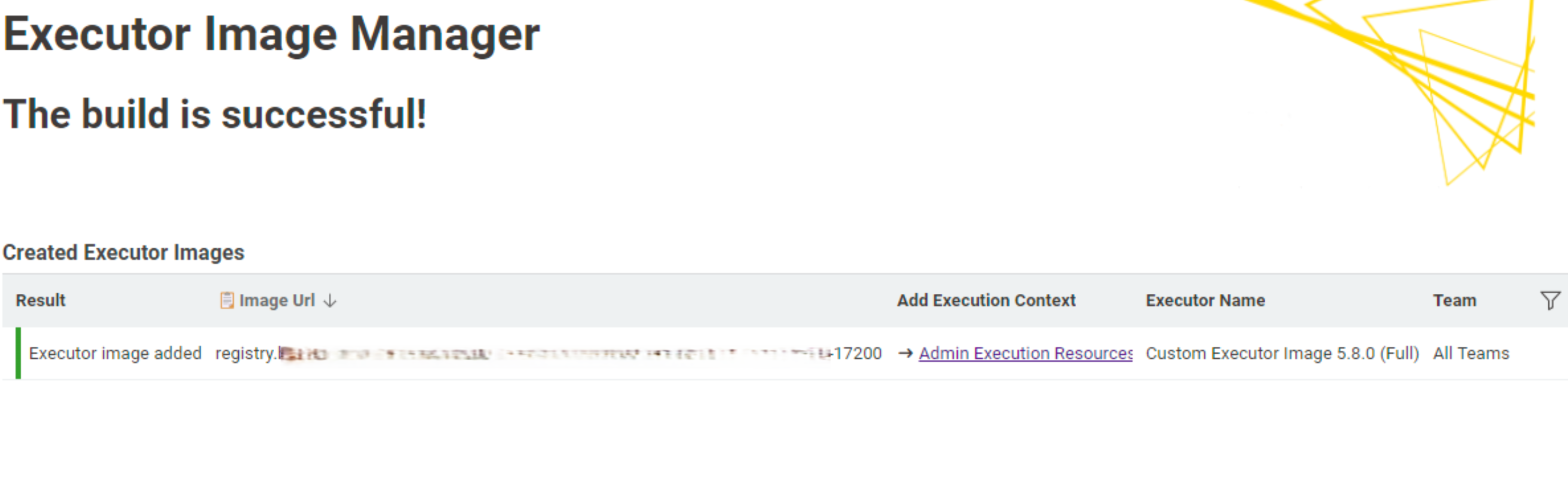 executor image builder data app page5