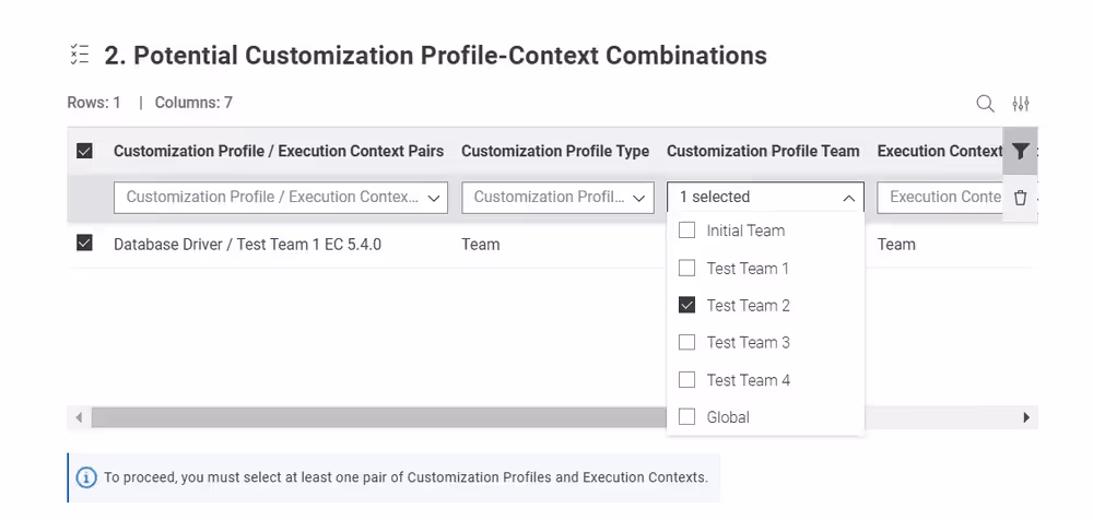 img customization profile apply Hub admin selection