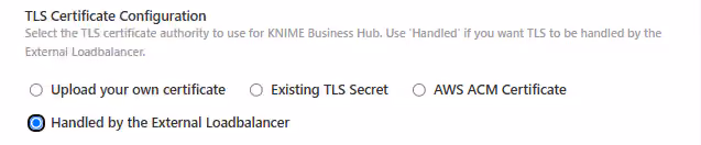 External loadbalancer