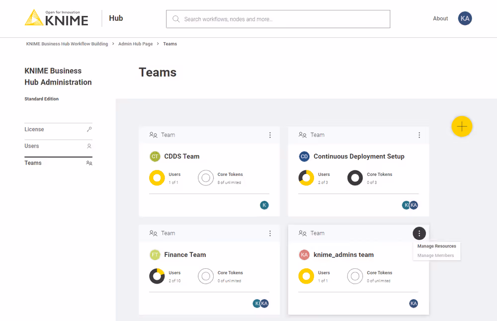 img menu manage resources