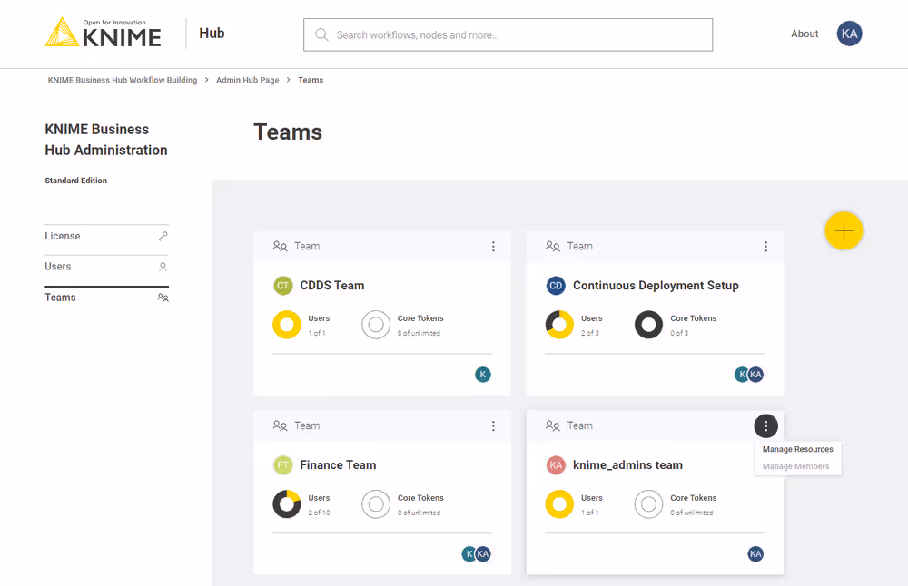 img menu manage resources