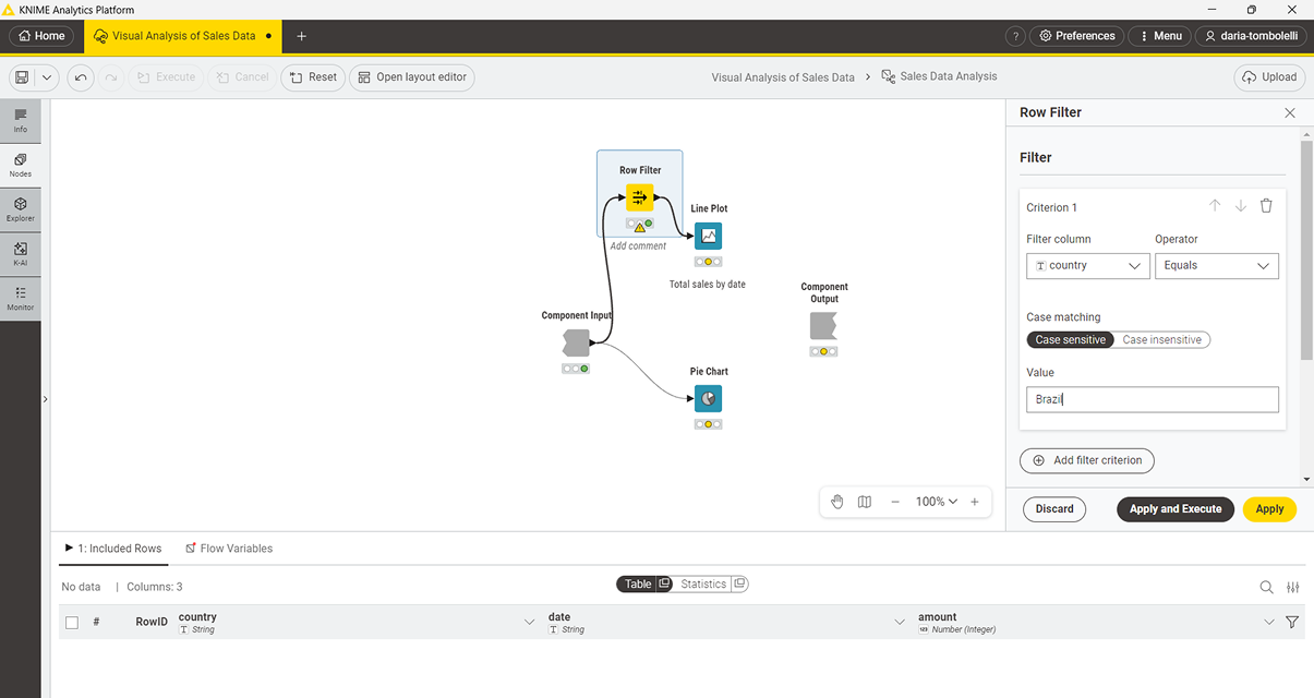 img row filter node