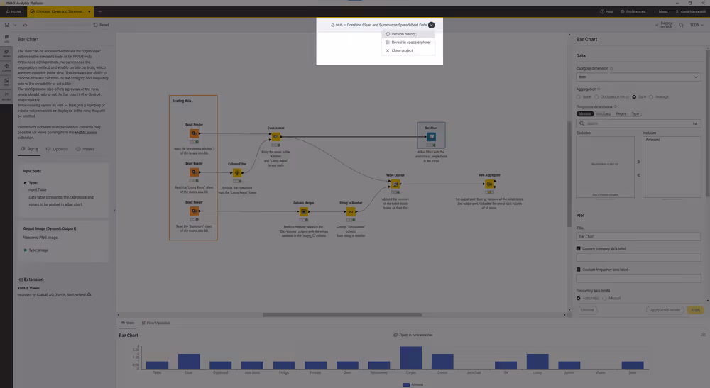img version history menu