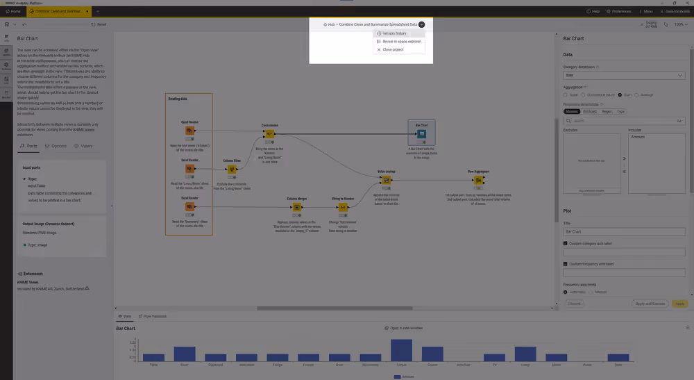 img version history menu