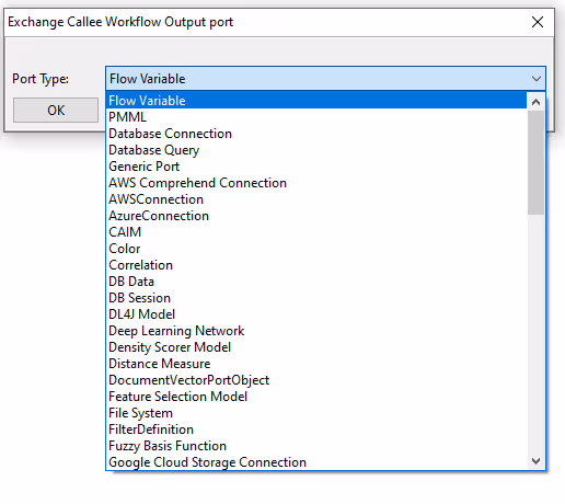 img workflow service output choose porttype