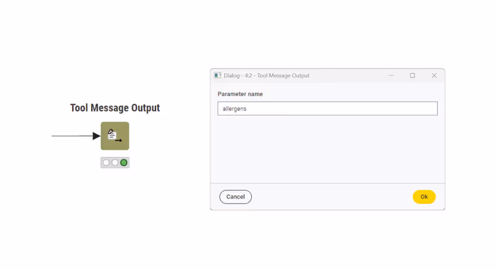rename tool message