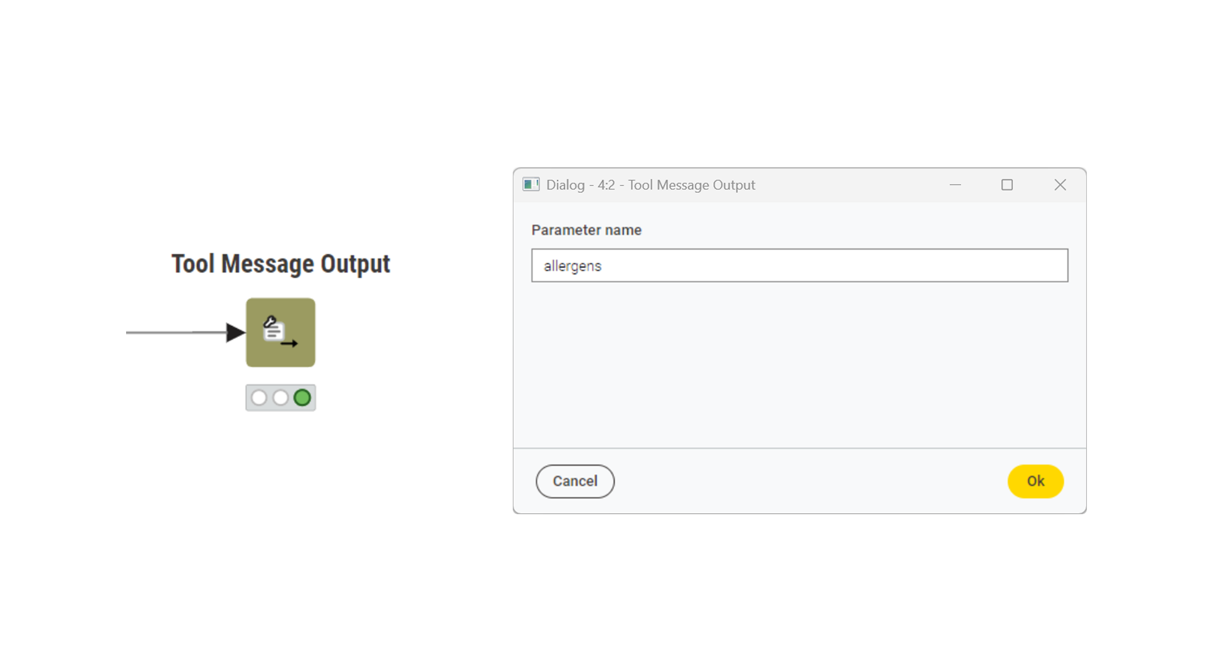 rename tool message