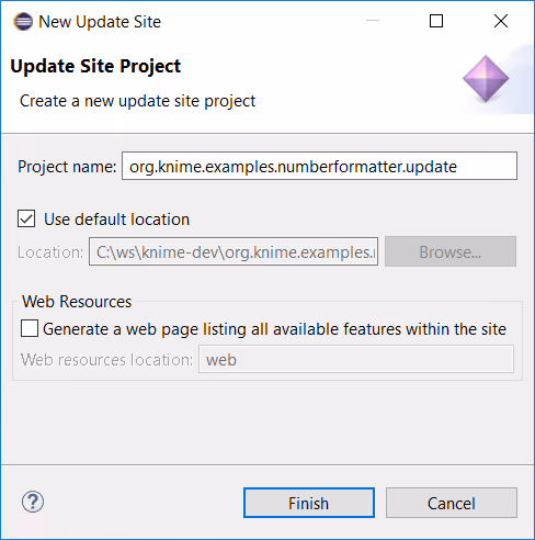 run update wizard