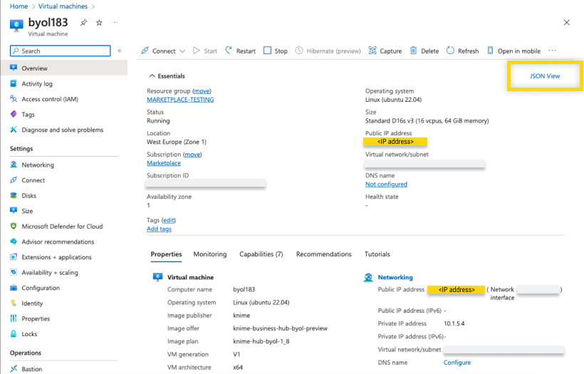 img azure instance ip 1