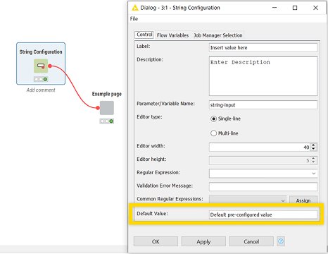 img configuration node