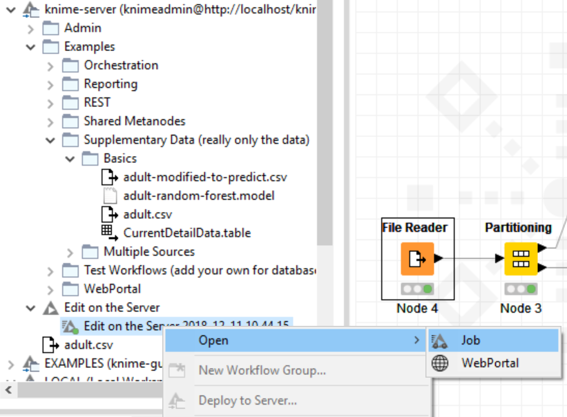 09k open job from job