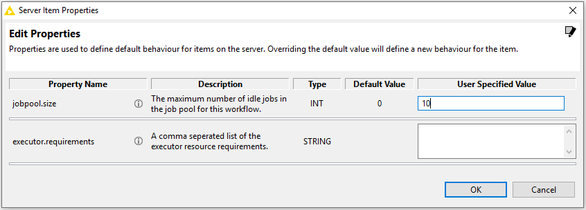 09f property dialog job pool